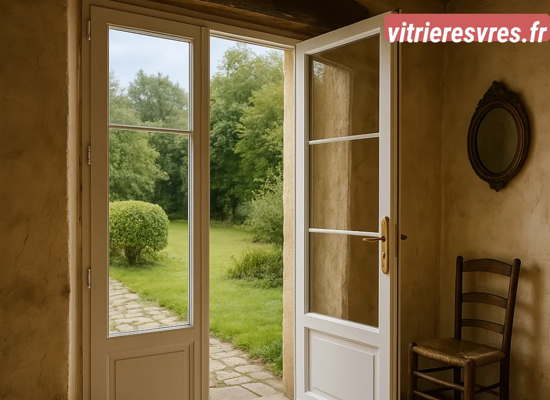 Installation de fenêtre en PVC Esvres