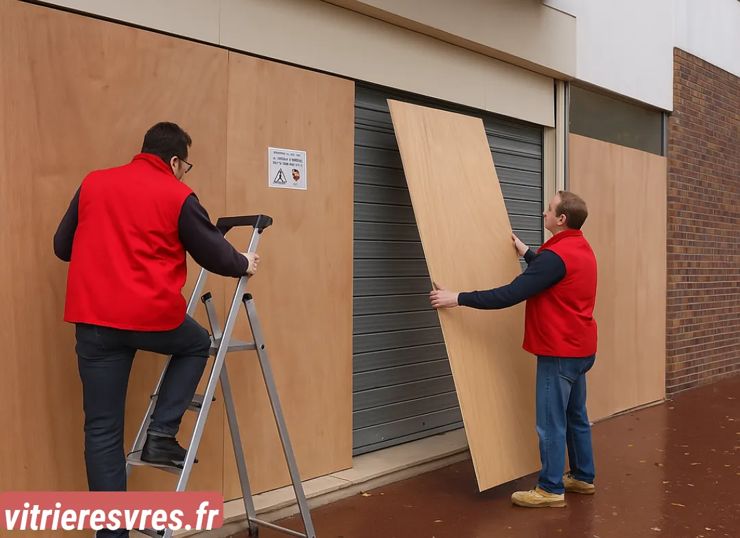 Mise en sécurité fermeture provisoire Esvres